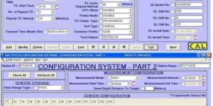 Data-logger System Configuration Software