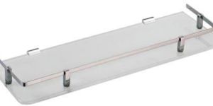 Jack Series Stainless Steel Bathroom Acrylic Shelf