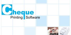 Cheque Printing Software