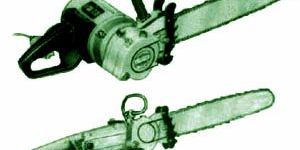 One Man Chain Saw Machine