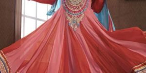 Embroidered Anarkali Suits