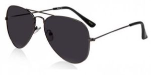 Floyd Gunmetal and Black Lens Wayfarer Sunglass