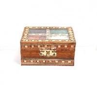 Wooden Gem Stone Boxes