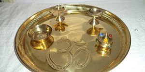 Brass Pooja Thali
