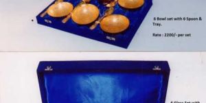 Brass Kheer Bowl Set