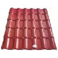 Red Plastic Roofing Sheet
