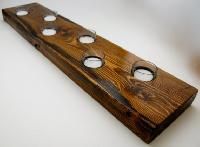 Wooden Candle Holders