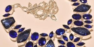 Gemstone Silver Necklaces