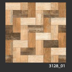 500x500 Mm Digital Rustic Wooden Floor Tiles