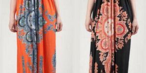 Long Satin One Piece Dress