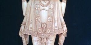 Wooden Vishnu Statue