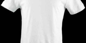 Cotton T Shirt 100% Plain White Color