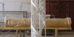 Fiber Wedding Pillars