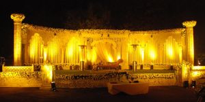 Fiber Wedding Stages