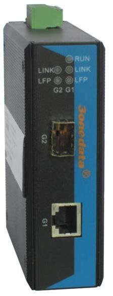 10/100/1000M Industrial Gigabi Ethernet Media Converter