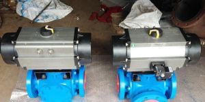 3 Way and 4 Way Flanged Ball Valve