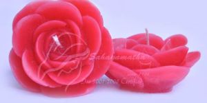 Floating Rose Flower Candles