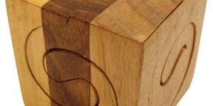 Wooden Cube Puzzle