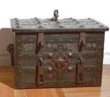 Iron Jewelry Safe