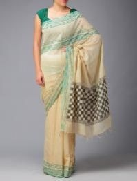 Hand Block Printed Cotton Sarees