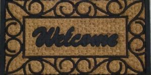 Rubber Coir Molded Panamma Matting Mats