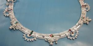 Silver Anklets