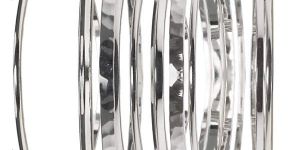 Silver Bangles