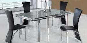 Glass Dining Table Set