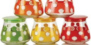 5 Piece Glass Jar Set