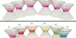 6 Piece Glass Bowl Set