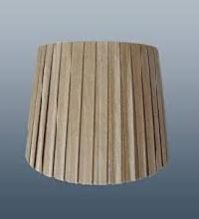 Hard Pleated Lamp Shade