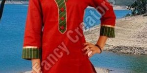 Designer Cotton Kurtis