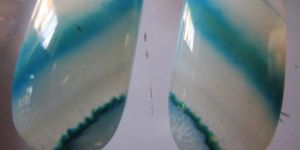 Multi Chalcedony 14x24mm  Pear Shape Cabochons