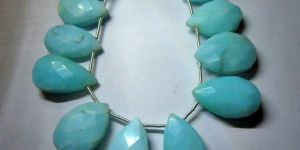 Peru Opal Faceted Almond