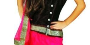 Gorgeous Net, Silk, Satin Pink Wedding Lehenga 1098