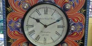 Meenakari Wall Clock