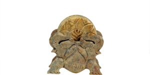 Elephant Design Tea Coaster