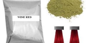 Wine Red Henna Based Hair Color Powder