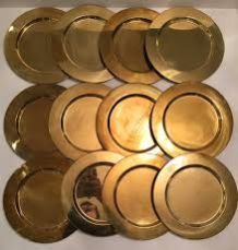 Brass Charger Plate
