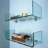 Bathroom Wall Glass Shelf