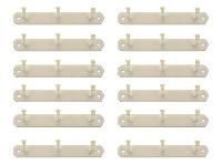 Aluminum 6 Rob Hook Wall Hanger