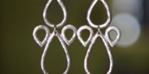 Silver Dangler Earrings