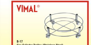 Gas Cylinder Trolley (Stainless Steel)
