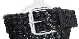Mens Braided Leather Belts