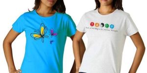 Ladies Round Neck T Shirts