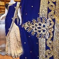 Designer Synthetic Sarees