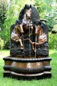 Colored Bell Fountains
