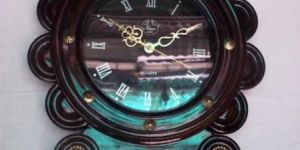 Wooden Handcrafted Clock