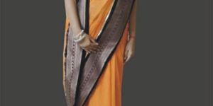 Banarasi Border Chiffon Sarees