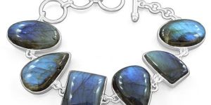 Labradorite 925 Sterling Silver Bracelet